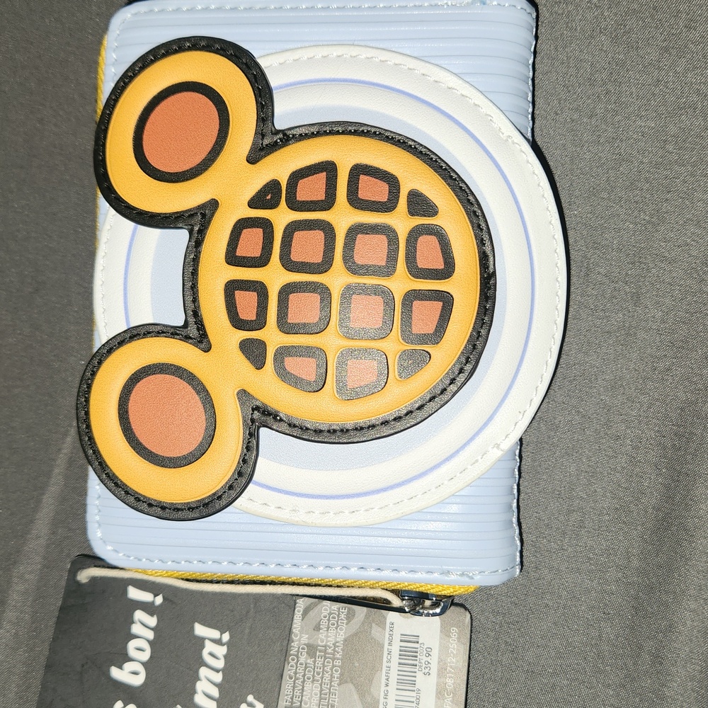 Mickey Waffle Loungefly Wallet